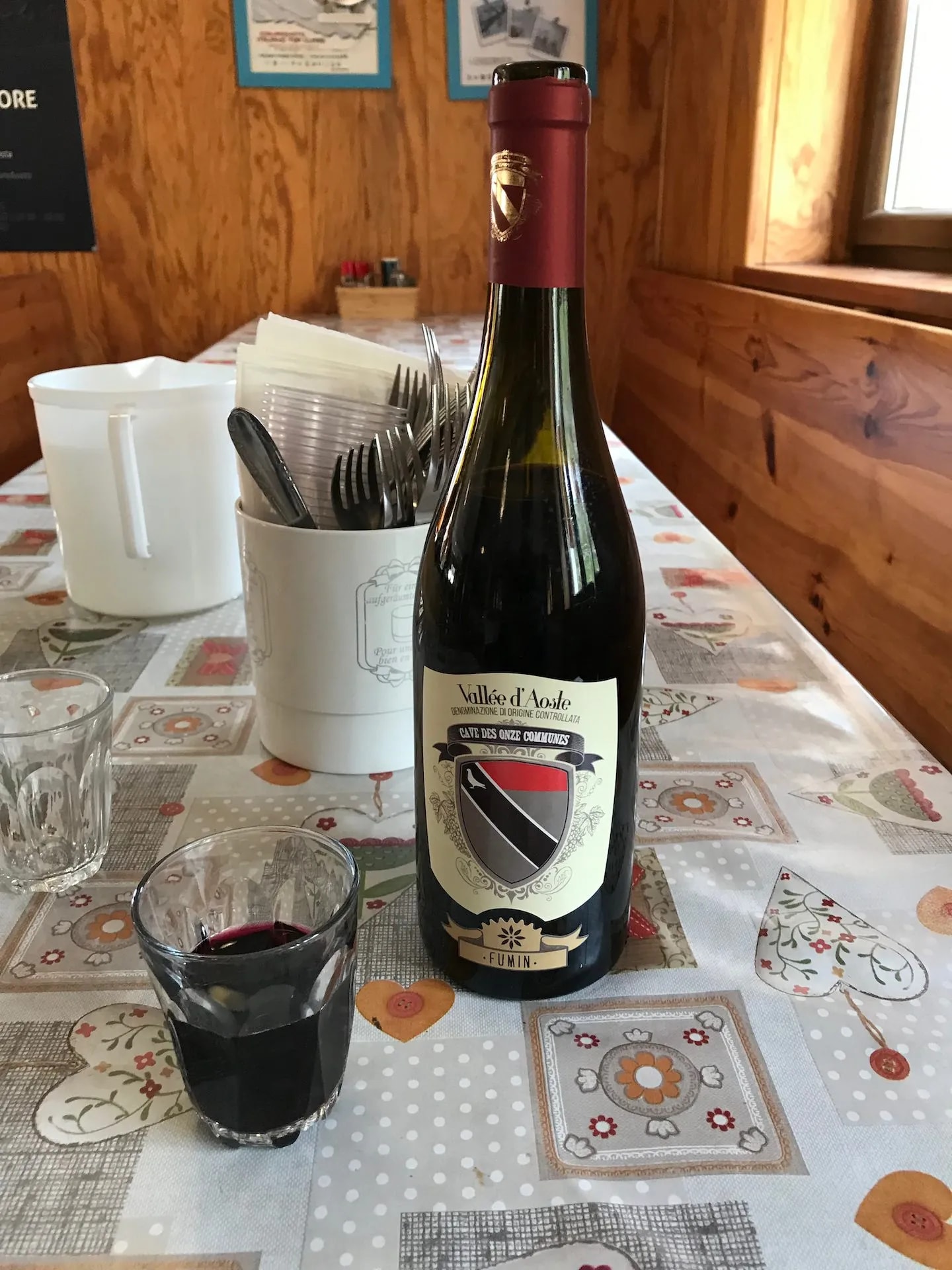 Wine Chabod hut
