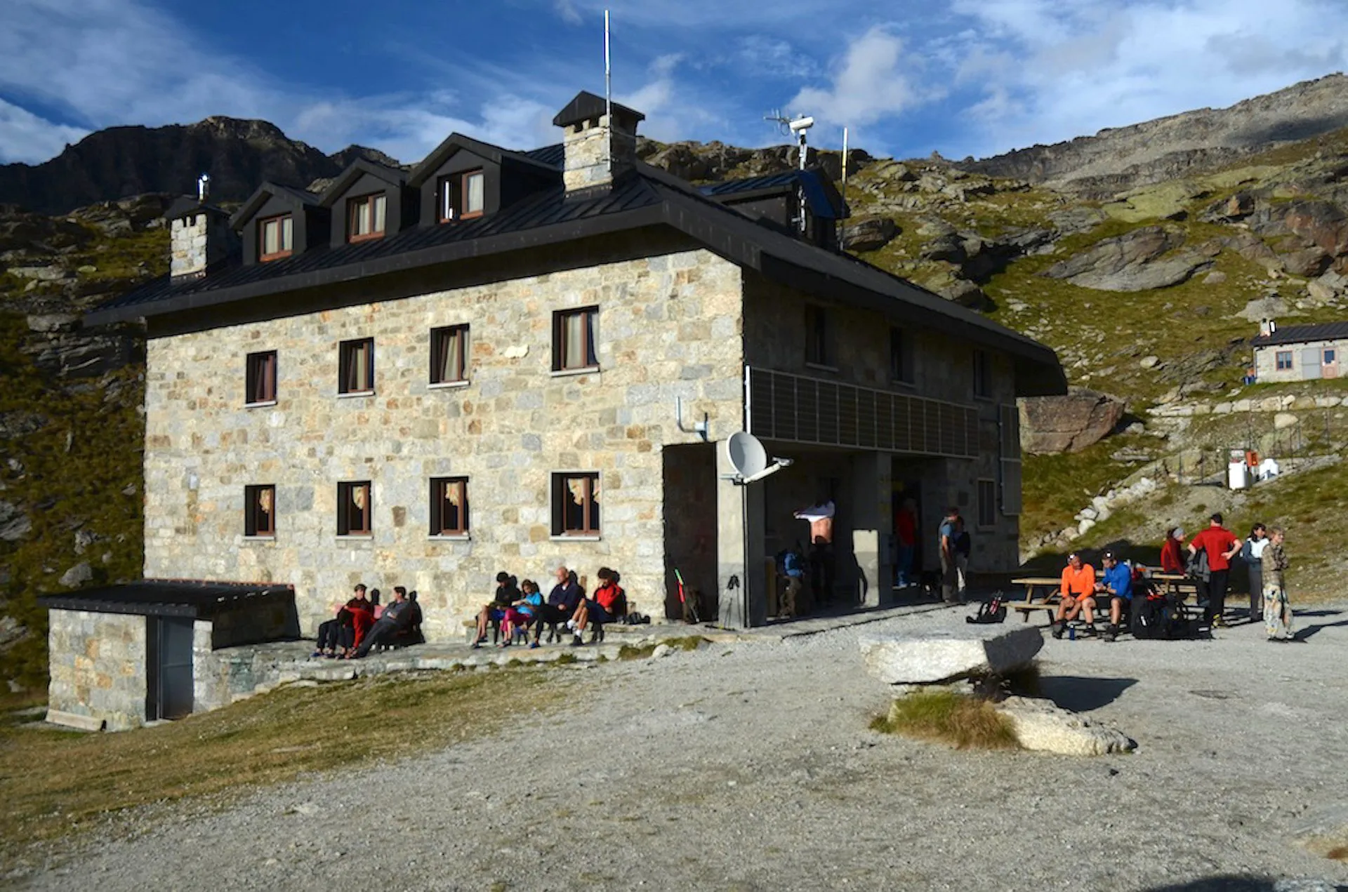 Grand Paradiso Hütte Chabod