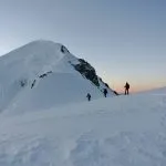 Sunrise on Mont Blanc x