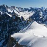 mont blanc and mountaineers x