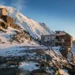 view of the tete rousse hut x